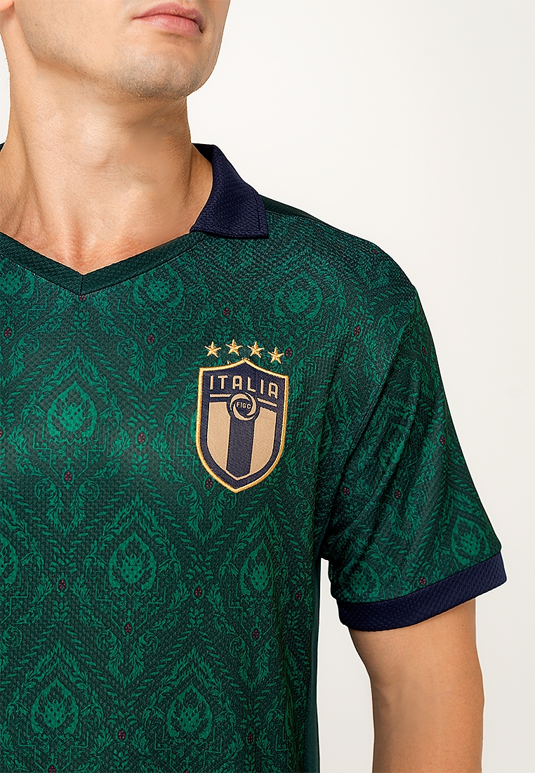 Фото Футбольна форма футболка+шорти ITALIA M Зелений (2000904328321A)
