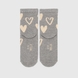 Шкарпетки для дівчинки V&T ШДК144-024 Сердечка 22-24 Сірий (2000990201843A) Фото 7 з 7