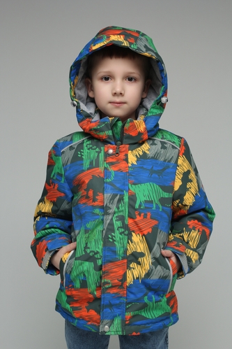 Фото Куртка для мальчика Snowgenius D442-010 140 см Разноцветный (2000989572381D)
