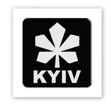 Фото 3D стікер KYIV black Tattooshka SX-123 (4829000012013)