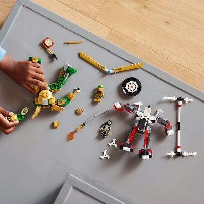Конструктор LEGO NINJAGO Битва робота Ллойда EVO 71781 (5702017399683)