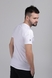 Фитнес футболка однотонная мужская Speed Life XF-1471 2XL Белый (2000989516903A) Фото 7 из 13