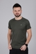 Фітнес футболка однотонна чоловіча Speed Life XF-1474 S Хакі (2000989517061A) Фото 1 з 15