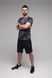 Фитнес костюм футболка+шорты мужской Speed Life XB-0061 S Темно-серый (2000989515609A) Фото 8 из 24
