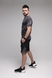 Фитнес костюм футболка+шорты мужской Speed Life XB-0061 L Темно-серый (2000989515630A) Фото 5 из 24