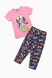 Костюм для дiвчаток (футболка+Велотреки) Baby Show 16090 110 Рожевий (2000989453062S) Фото 5 з 13