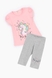 Костюм для девочки Breeze 15705 футболка + капри 86 см Розовый (2000989655091S) Фото 1 из 8