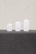 Набір LED свічок 3 шт. 264 5х3,5см; 6,5х3,5см; 8х3,5см Білий (2000989472148A)