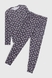 Піжама жіноча Nicoletta 96569 XL Графітовий (2000989967392A) Фото 3 з 16