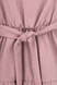Сукня однотонна для дівчинки MyChance 2358 134 см Пудровий (2000990172891D) Фото 4 з 8