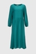 Сукня однотонна жіноча 605 54 Зелений (2000990349590D) Фото 8 з 11
