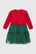 Сукня з принтом для дівчинки Baby Show 23790 110 см Червоний (2000990128737W)(NY)(SN) Фото 8 з 9