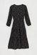 Сукня з візерунком жіноча 2332 S Чорний (2000989931317D) Фото 12 з 13