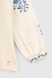 Сорочка з вишивкою для дівчинки Cuento 3032 116 см Бежевий (2000990264138A) Фото 14 з 15