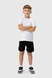 Шорти спортивні однотонні для хлопчика Happy Kids 69 134 см Чорний (2000990003423S) Фото 4 з 10