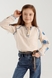Сорочка з вишивкою для дівчинки Cuento 3032 116 см Бежевий (2000990264138A) Фото 1 з 15