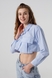 Рубашка-топ женская Firesh 8893 XL Голубой (2000990458094D) Фото 4 из 10