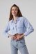 Рубашка-топ женская Firesh 8893 XS Голубой (2000990458056D) Фото 1 из 10