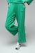 Спортивні штани палаццо жіночі Poncik 21570 L Зелений (2000989496908D) Фото 1 з 14