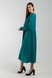 Сукня однотонна жіноча 605 48 Зелений (2000990349569D) Фото 4 з 11