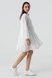 Платье однотонное женское W23-36 2XL Белый (2000990349224S) Фото 5 из 12