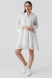 Платье однотонное женское W23-36 2XL Белый (2000990349224S) Фото 2 из 12