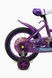 Велосипед (стальной сплав), 14 диаметр колеса SXI1026039 F Фиолетовый (2000904264728) Фото 3 из 5