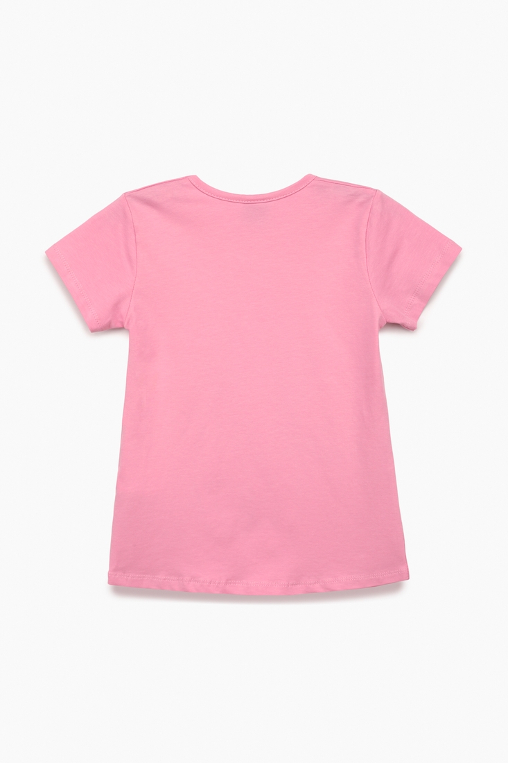 Фото Костюм для девочек (футболка+Велотреки) Baby Show 16090 128 Розовый (2000989453116S)