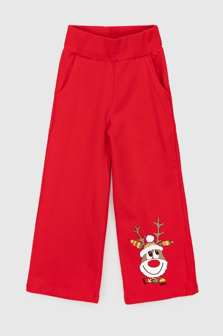 Фото Костюмы для девочки (свитшот+штаны) Atabey 18801.0 98 см Красный (2000990232526W)(NY)(SN)