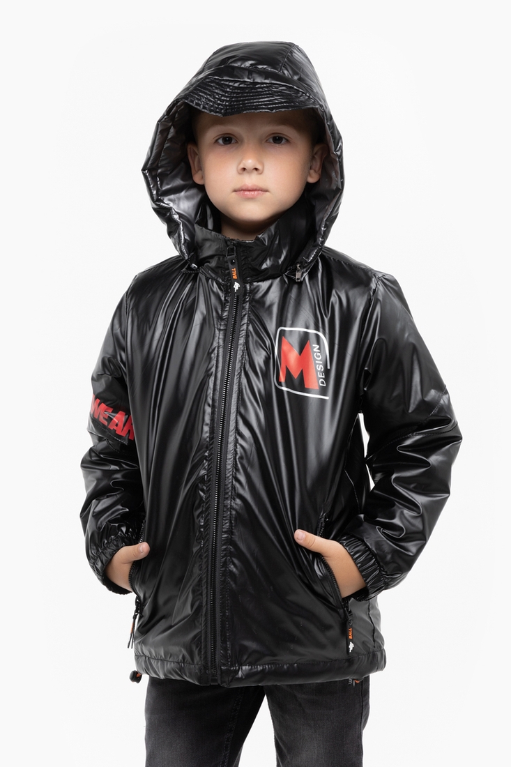 Фото Куртка для хлопчика 8626 152 см Чорний (2000989895244D)