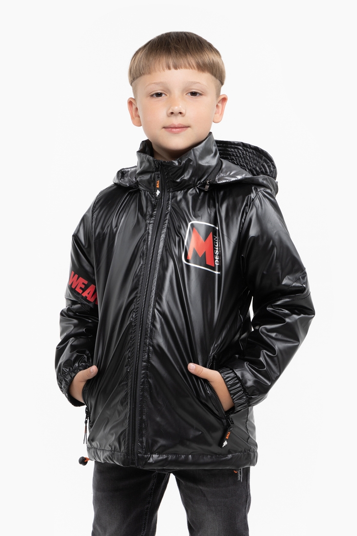 Фото Куртка для хлопчика 8626 152 см Чорний (2000989895244D)