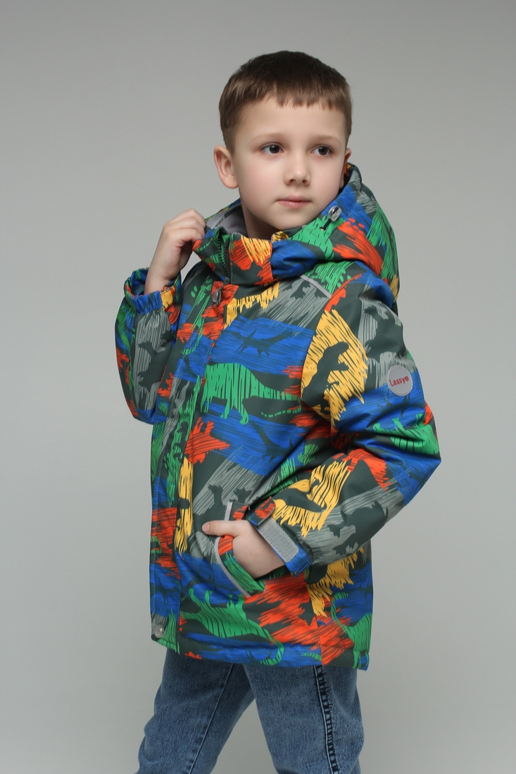 Фото Куртка для хлопчика Snowgenius D442-010 140 см Різнокольоровий (2000989572381D)