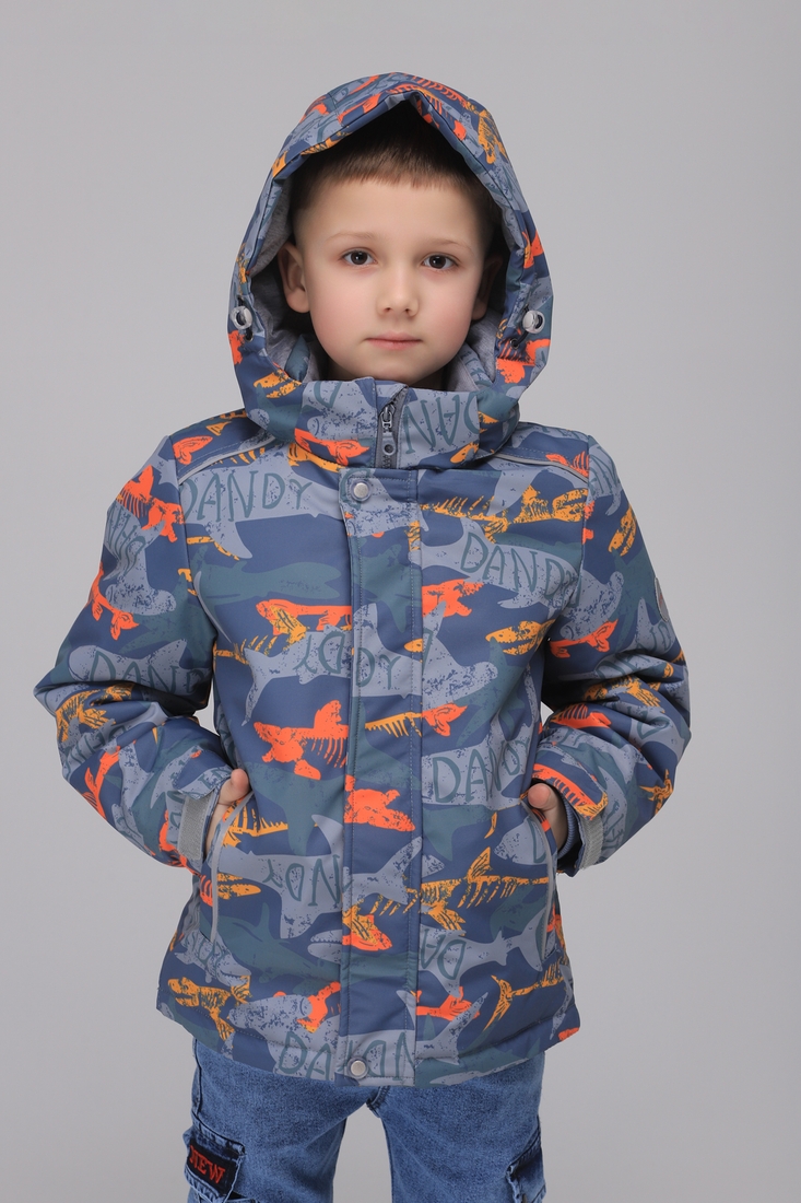 Фото Куртка для мальчика Snowgenius D442-08 140 см Серый (2000989393016D)