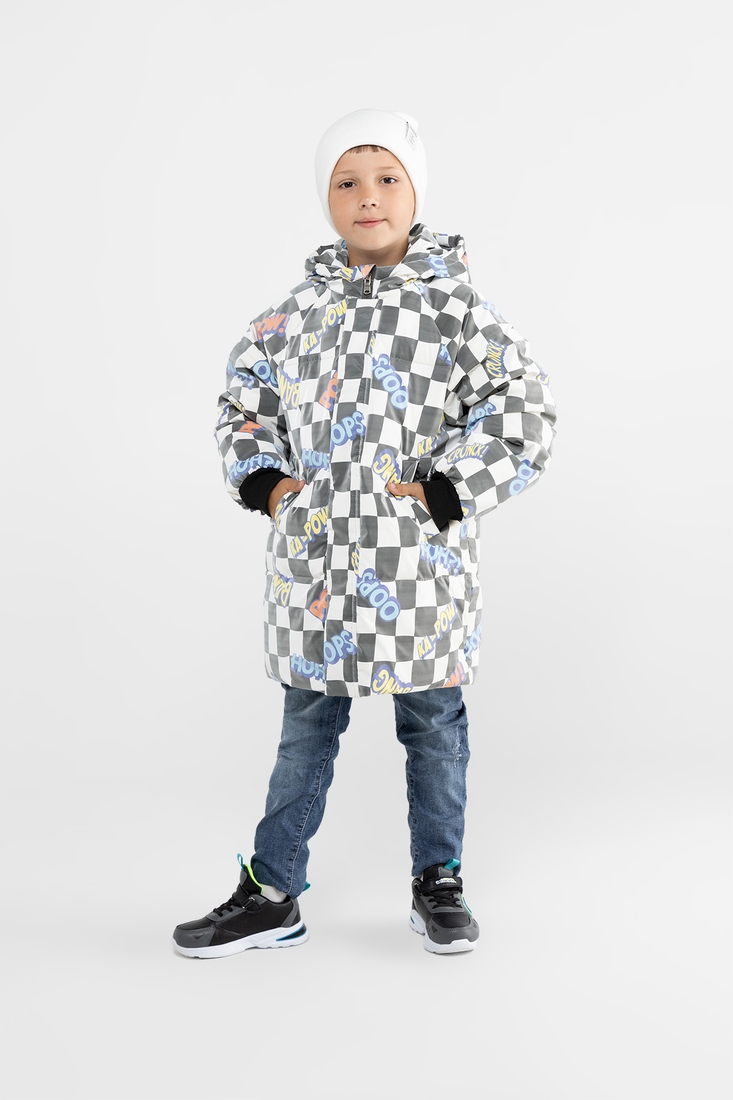 Фото Куртка для хлопчика XZKAMI 1335 104 см Різнокольоровий (2000989668237W)