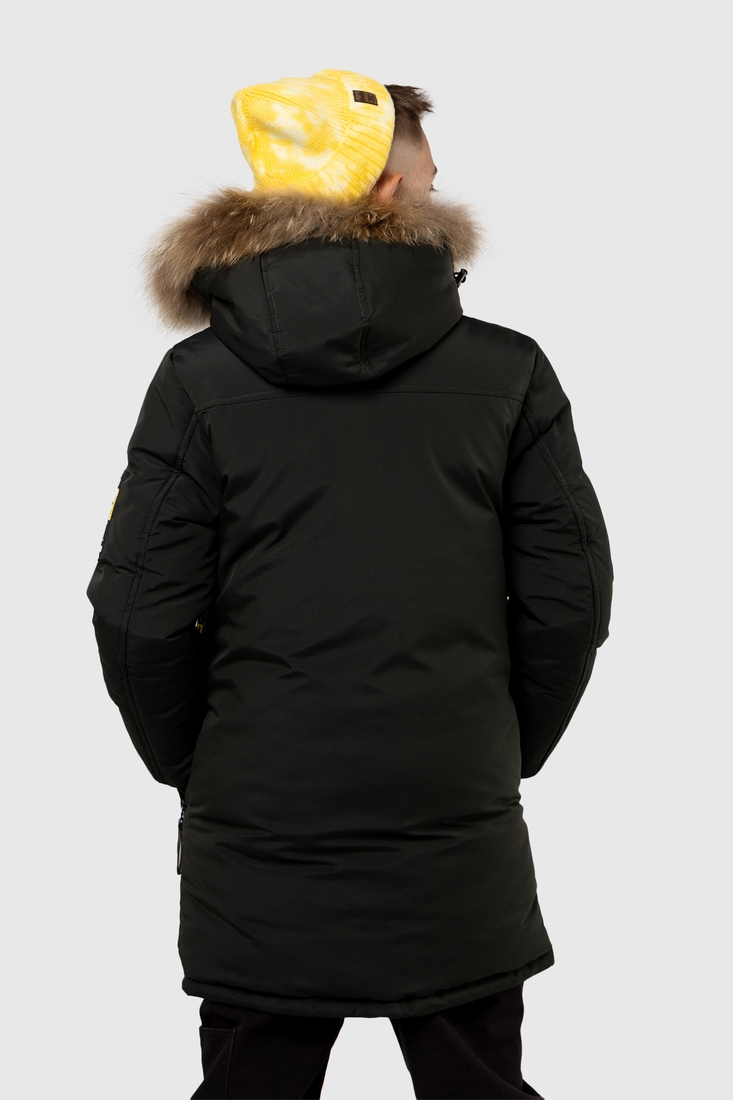 Фото Куртка зимова для хлопчика MY725 134 см Хакі (2000989608073W)