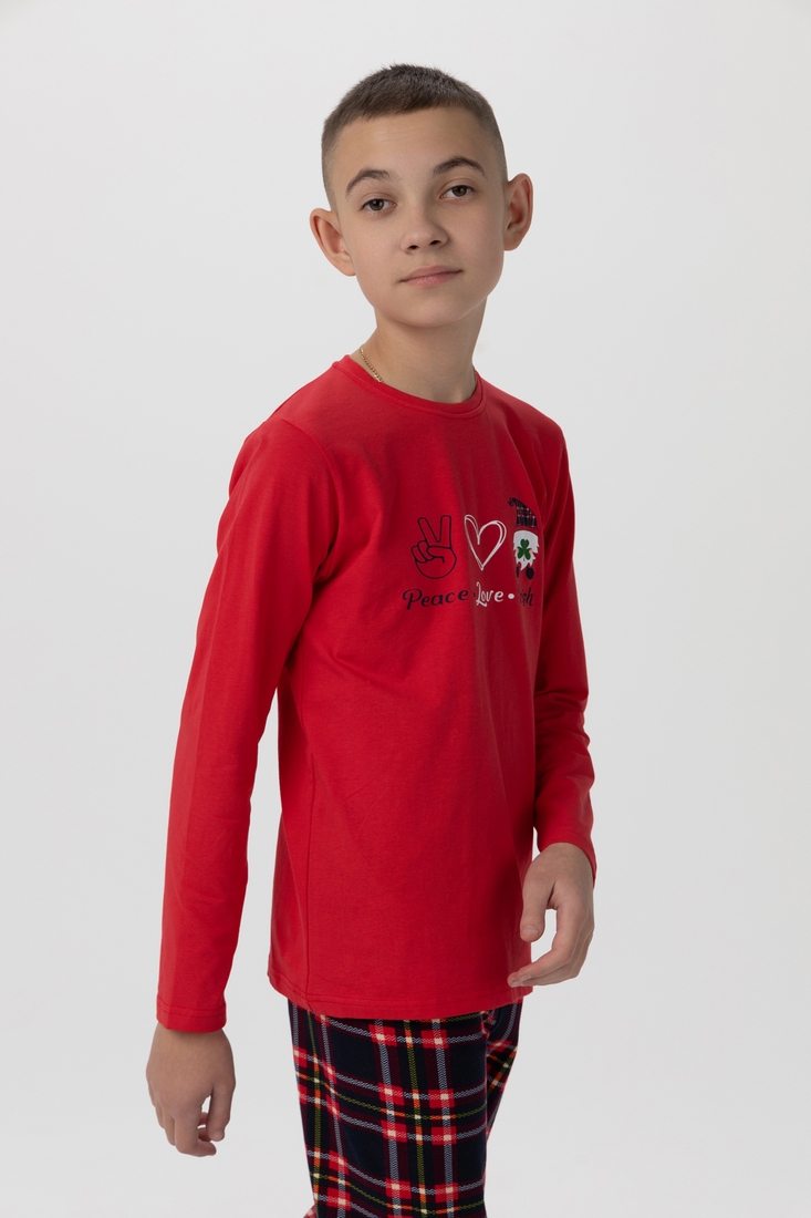 Фото Піжама для хлопчика Nicoletta 89921 14-15 років Червоний (2000990196972A)(NY)
