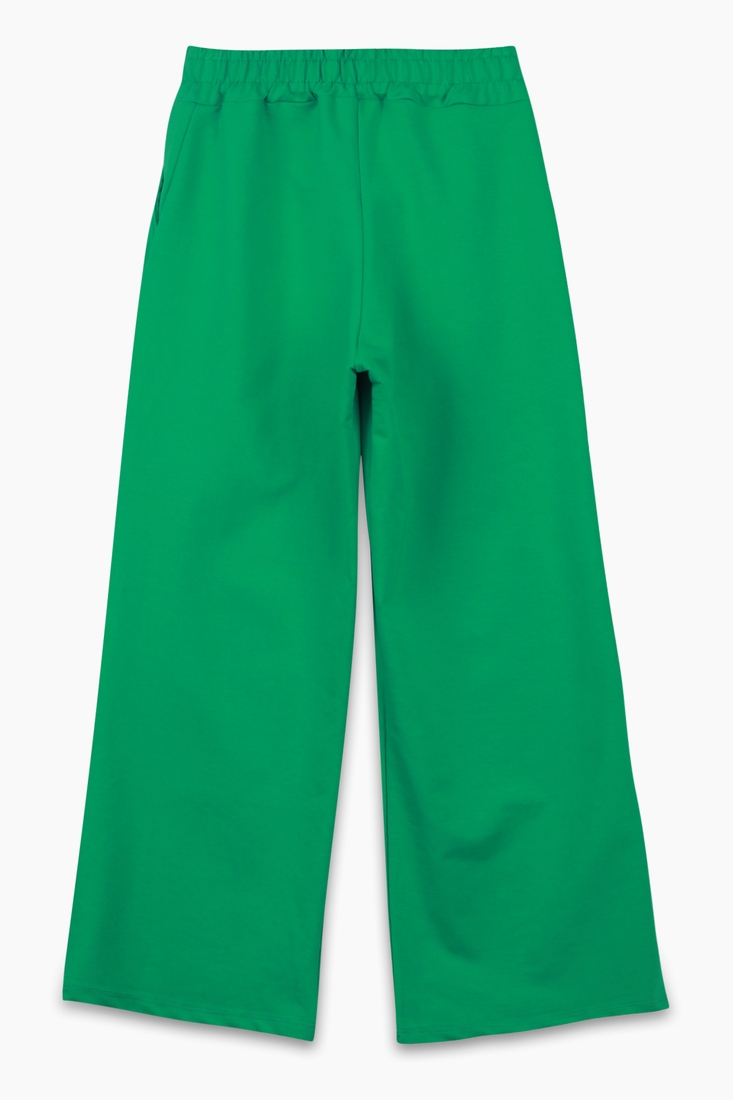 Фото Спортивні штани палаццо жіночі Poncik 21570 L Зелений (2000989496908D)