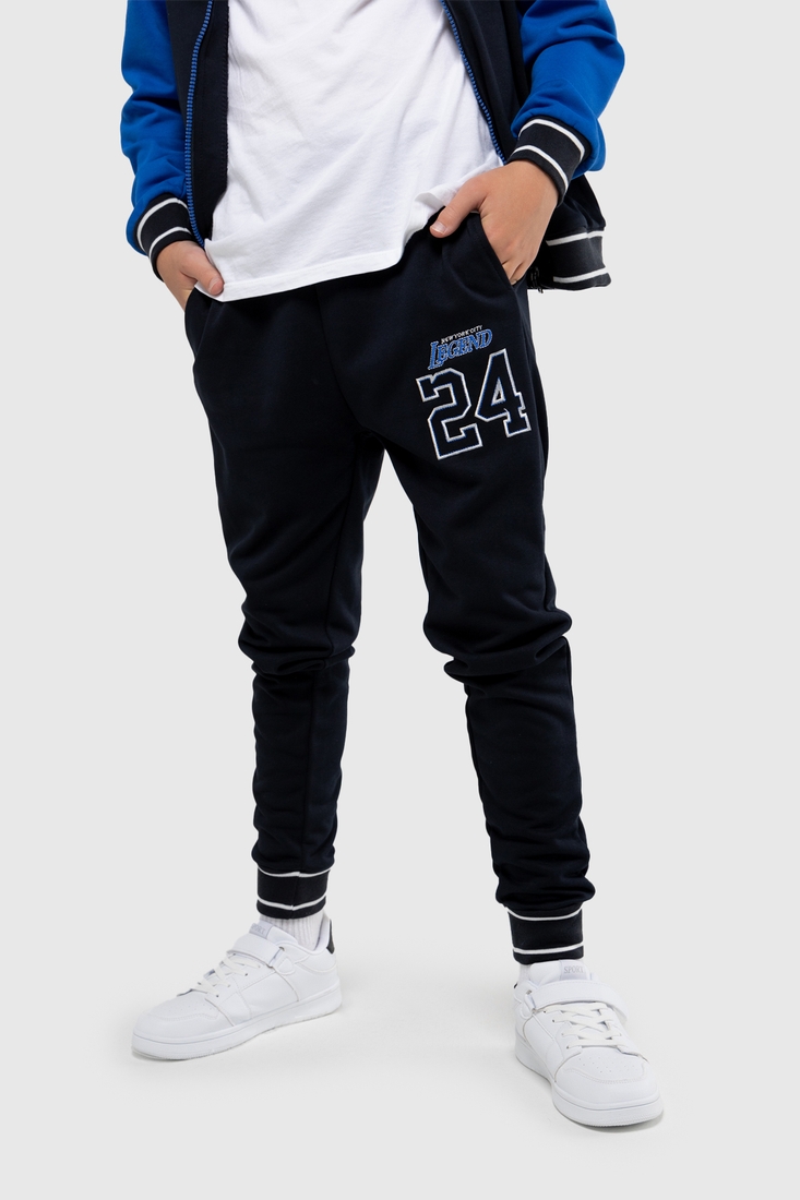 Фото Спортивний костюм для хлопчика S&D XD023 кофта + штани 134 см Електрік (2000989958024D)