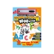 Багаторазова розвивалочка "Пиши-стирай 1000 разів" з маркером "Я вивчаю букви та пишу" Апельсин НТ-08-02 Різнокольоровий (9786178230258) Фото 1 з 2