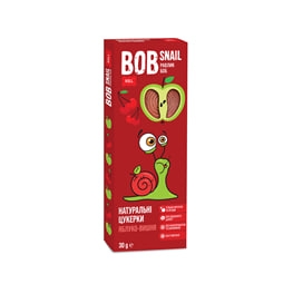 Bob Snail цукерки яблучно-вишневі 30г 0286 П (4820162520286)