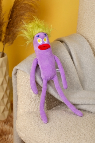Фото М'яка іграшка сосиска 40 см K6001 Фіолетовий (2000989511908)