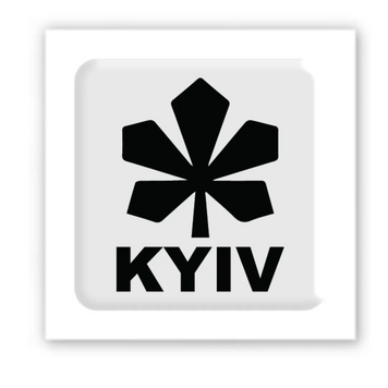 Фото 3D стікер KYIV white Tattooshka SX-124 (4829000012020)