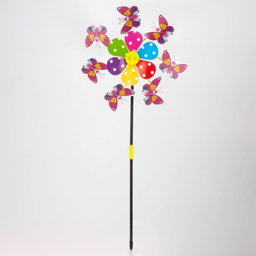 Іграшка вітрячок Метелик Q771 Різнокольоровий (2000989675570)