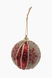Набор подвеска "Новогоднее украшение шар красный" 5,5 см 6 шт. JLI0312133 (2000903033813)(NY) Фото 2 из 2