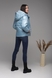 Куртка жіноча 2315 3XL Блакитний (2000989367680D) Фото 3 з 12