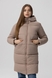 Куртка зимова жіноча M23315 2XL Бежевий (2000990131201W) Фото 1 з 17