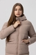 Куртка зимова жіноча M23315 2XL Бежевий (2000990131201W) Фото 2 з 17