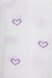 Шкарпетки з візерунком жіночі 11B20-5 серце 23-25 Білий (4820163314891A) Фото 3 з 8