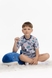 Піжама для хлопчика MI & MI WAVES 140 см Сіро-синій (2000989708728A)(SN) Фото 5 з 15