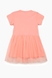 Сукня для дівчаток з принтом Baby Show 1020 122 Персиковий (2000989448860S) Фото 4 з 4